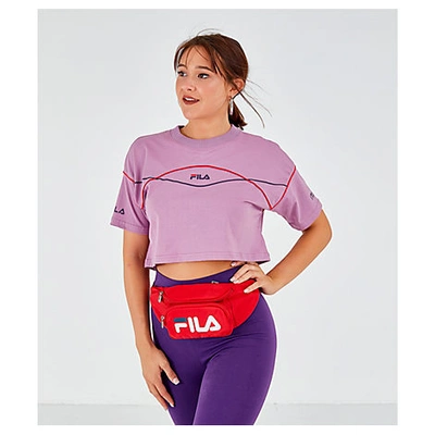Shop Fila Fanny Pack In Red