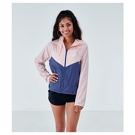 nike sportswear windrunner pink