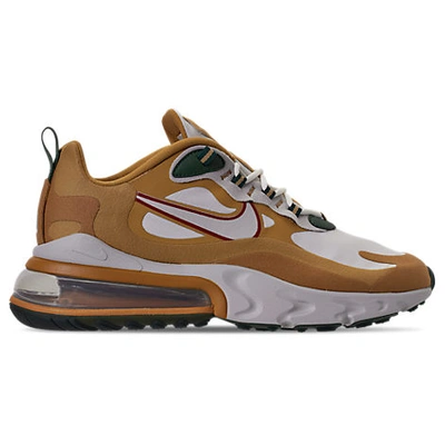 Shop Nike Men's Air Max 270 React Casual Shoes In Brown