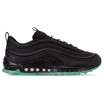 Shop Nike Men's Air Max 97 Casual Shoes In Black