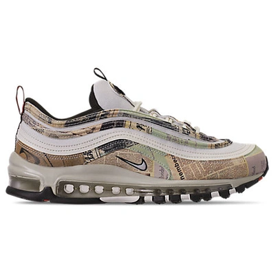 Shop Nike Men's Air Max 97 Casual Shoes In Brown