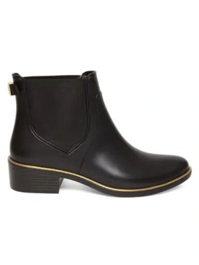 Shop Kate Spade Sally Rain Boots In Black