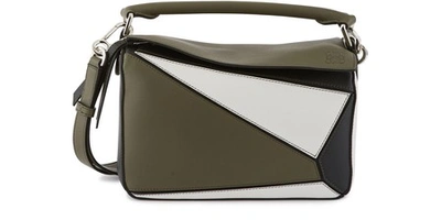 Shop Loewe Small Puzzle Shoulder Bag