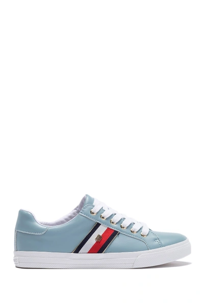 Shop Tommy Hilfiger Lenka Lace-up Sneaker In Blue