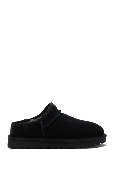 Ugg 10mm Classic Shearling Slipper Mules In Blk