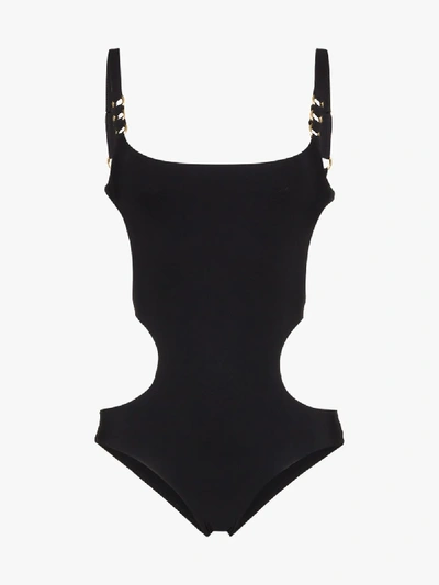 Shop Agent Provocateur Malisa Cutout Swimsuit In Black