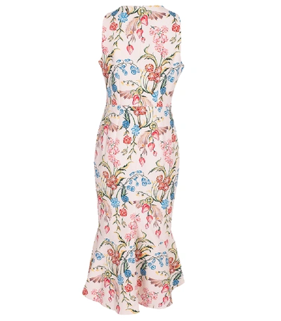 Shop Peter Pilotto Kia Floral Dress In White