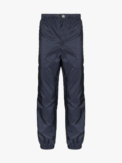 Shop Prada Tapered-jogginghose In Blue