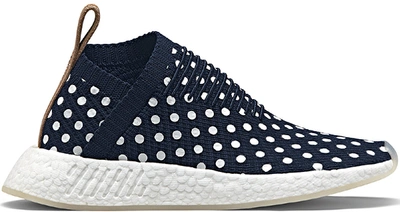 Pre-owned Adidas Originals Adidas Nmd Cs2 Ronin Polka Dot (women's) In Collegiate Navy/collegiate Navy/footwear White