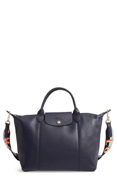 Longchamp le pliage cuir webbing sales