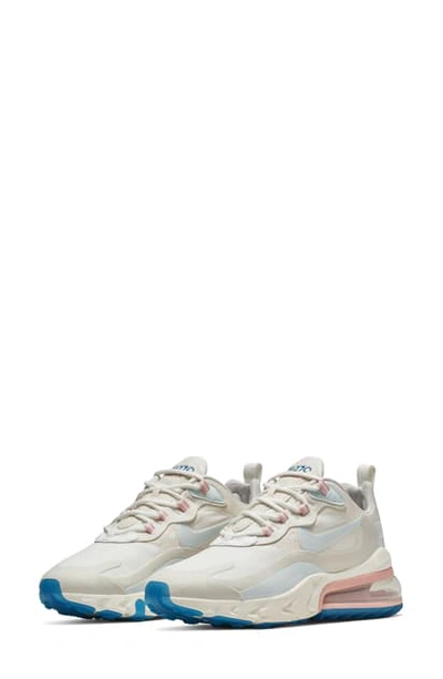 Shop Nike Air Max 270 React Sneaker In White/ Phantom/ Coral/ Aqua
