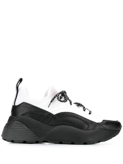 Shop Stella Mccartney Eclypse Sneakers In Black