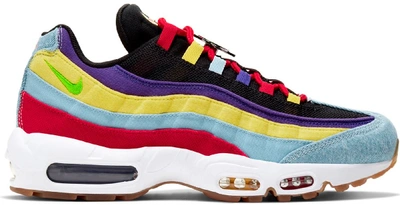 Pre-owned Nike Air Max 95 Sp Multicolor In Psychic Blue/chrome Yellow |  ModeSens