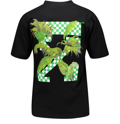 Shop Off-white Racing T-shirt In Black/green