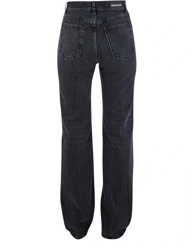 Shop Balenciaga Straight-leg Jeans In 3366
