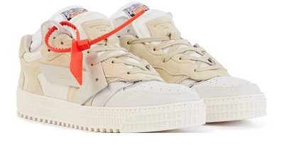Shop Off-white 4.0 Trainers In Beige