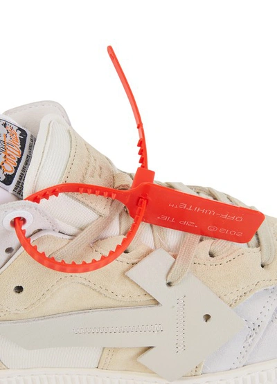 Shop Off-white 4.0 Trainers In Beige