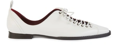 Shop Sies Marjan Terra Lace-up Shoes In White