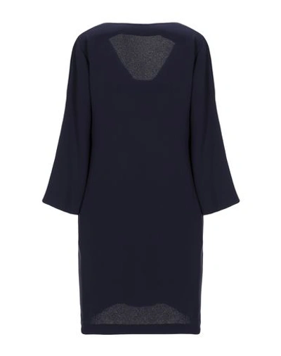 Shop L'autre Chose L' Autre Chose Woman Mini Dress Midnight Blue Size 8 Polyester