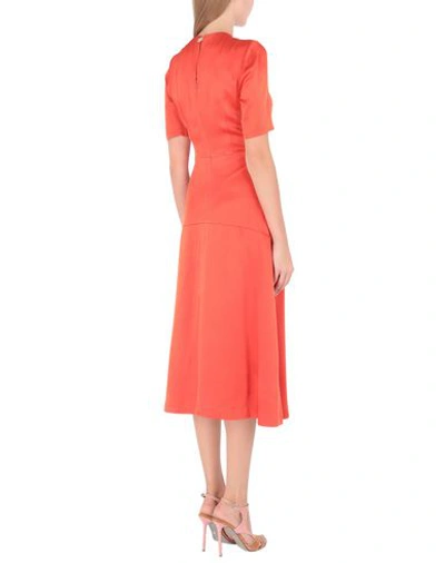 Shop Ivy & Oak Midi Dress In Orange