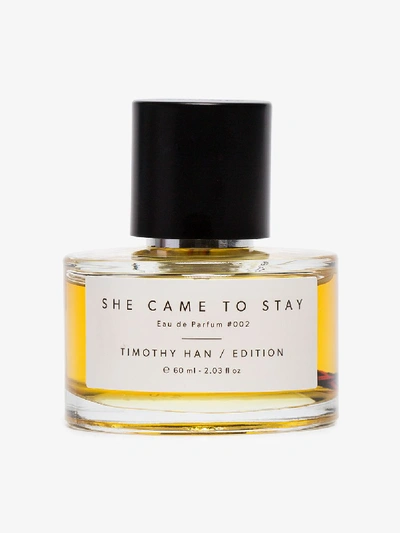 Shop Timothy Han She Came To Stay Eau De Parfum 60 ml In White