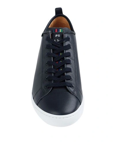 Shop Ps By Paul Smith Sneakers In Dark Blue