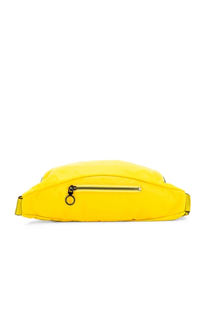 Shop Off-white Nylon Fanny Pack In Yellow