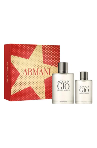Shop Giorgio Armani Acqua Di Gio Pour Homme Eau De Toilette Set (usd $134 Value)