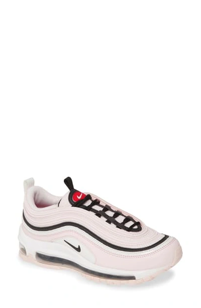 Shop Nike Air Max 97 Sneaker In Light Soft Pink/ Black/ White