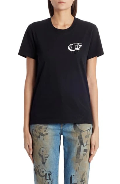 Shop Off-white Markers Tee In Black White