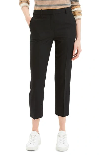 Shop Theory Crop Trousers In Black