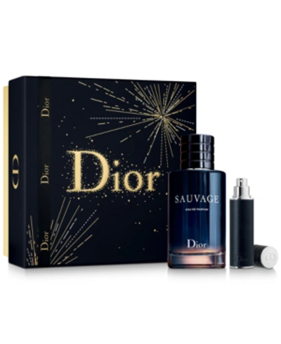 Shop Dior Men's 2-pc. Sauvage Eau De Parfum Gift Set