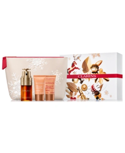 Shop Clarins 4-pc. Double Serum & Extra-firming Gift Set