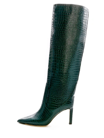 Shop Jimmy Choo Boots Mavis 85 Green