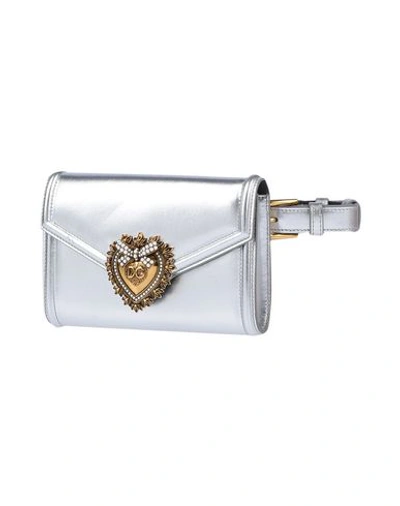 Shop Dolce & Gabbana Bum Bags In Silver