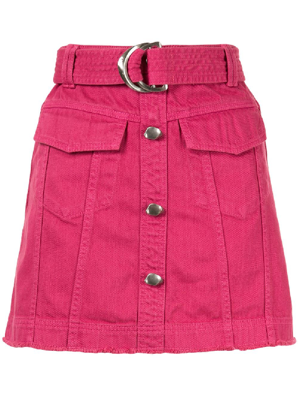 aje denim skirt