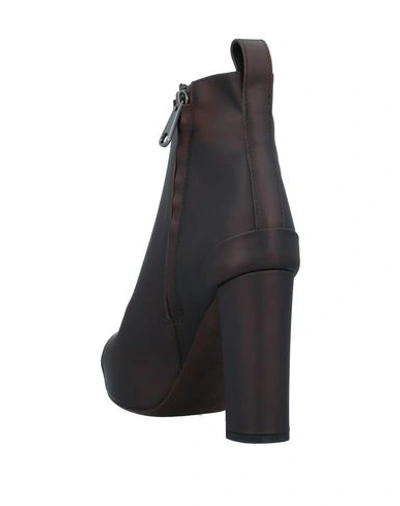 Shop Brunello Cucinelli Ankle Boot In Dark Brown