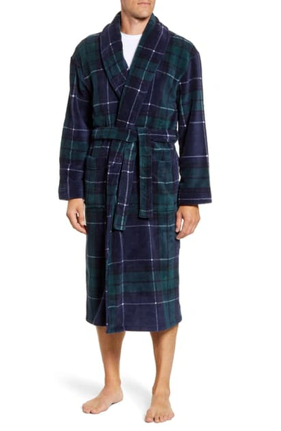 Shop Majestic Hibernation Plush Robe In Teal