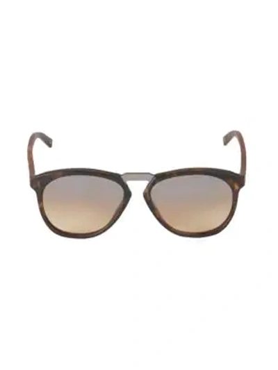 Shop Marc Jacobs 54mm Round Sunglasses In Brown