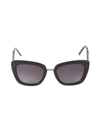 Shop Marc Jacobs 53mm Butterfly Sunglasses In Black
