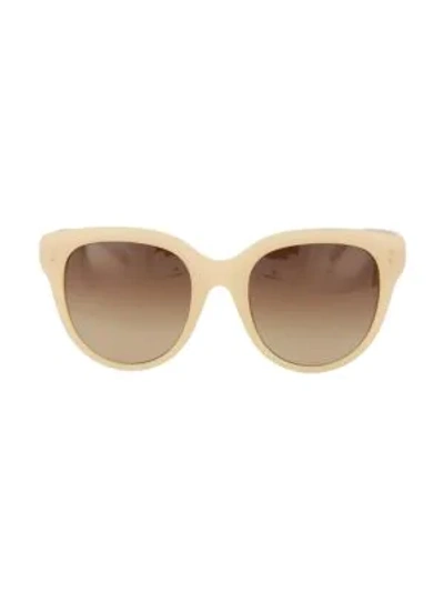 Shop Linda Farrow 54mm Square Sunglasses In Matte Pink