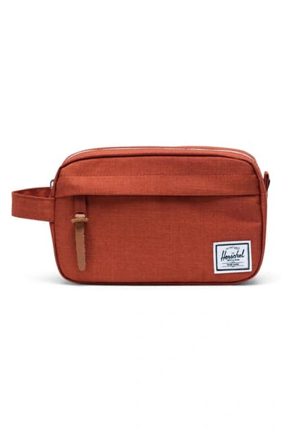 Shop Herschel Supply Co Chapter Carry-on Dopp Kit In Picante Crosshatch