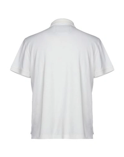 Shop Fioroni Polo Shirt In Ivory