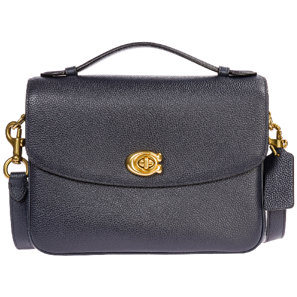 blue crossbody coach purse