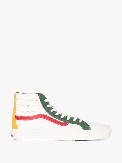 Shop Vans White Og Style 138 Lx High Top Sneakers