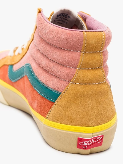 Shop Vans Multicoloured Sk8 Reissue Suede High Top Sneakers
