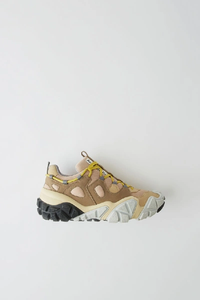 Shop Acne Studios Bolzter W Brown/grey In Bolzter Sneakers