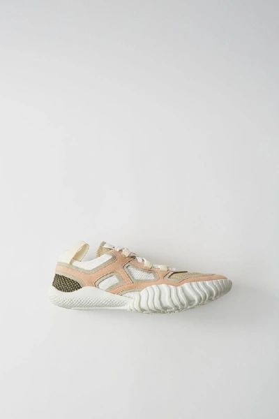 Shop Acne Studios Berun W Pink/white In Berun W Sneakers