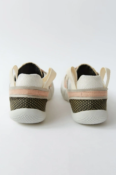 Shop Acne Studios Berun W Pink/white In Berun W Sneakers