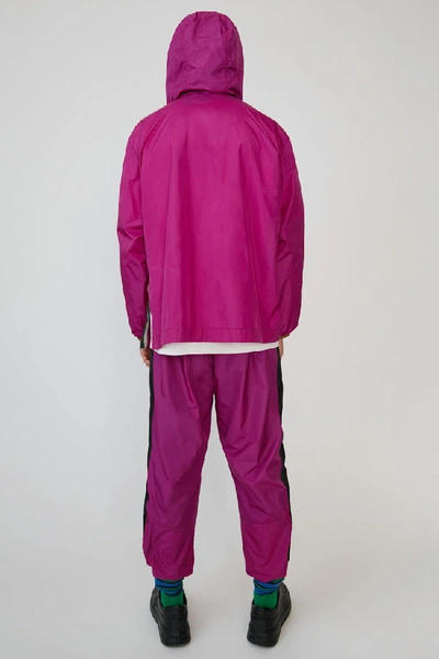 Shop Acne Studios Anorak Jacket Magenta Pink